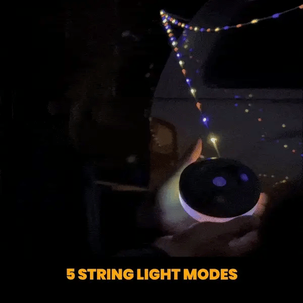 Výkonná LED kempingová lampa s dlouhou výdrží baterie