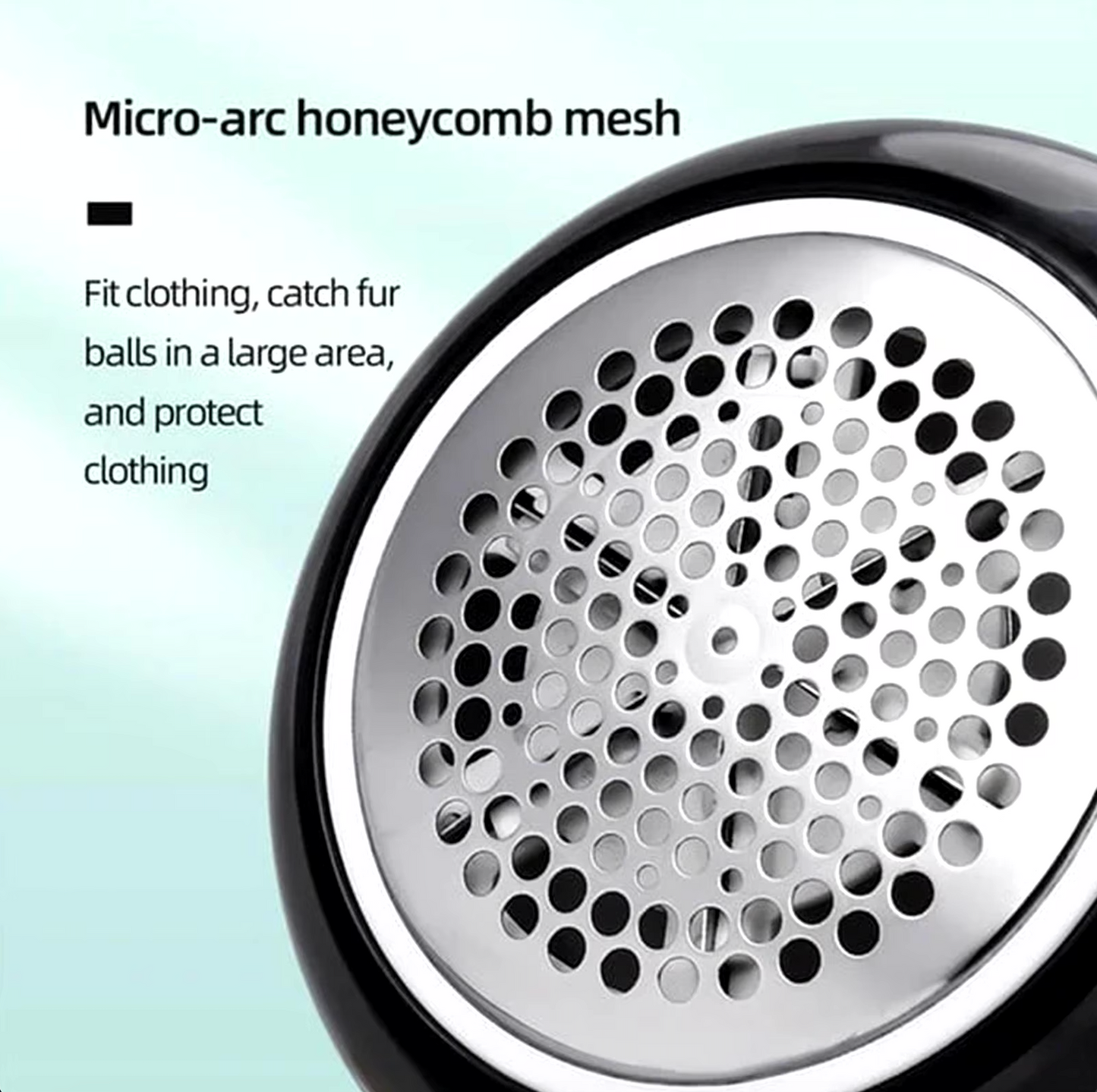 Rechargeable lint remover for impeccable clothing