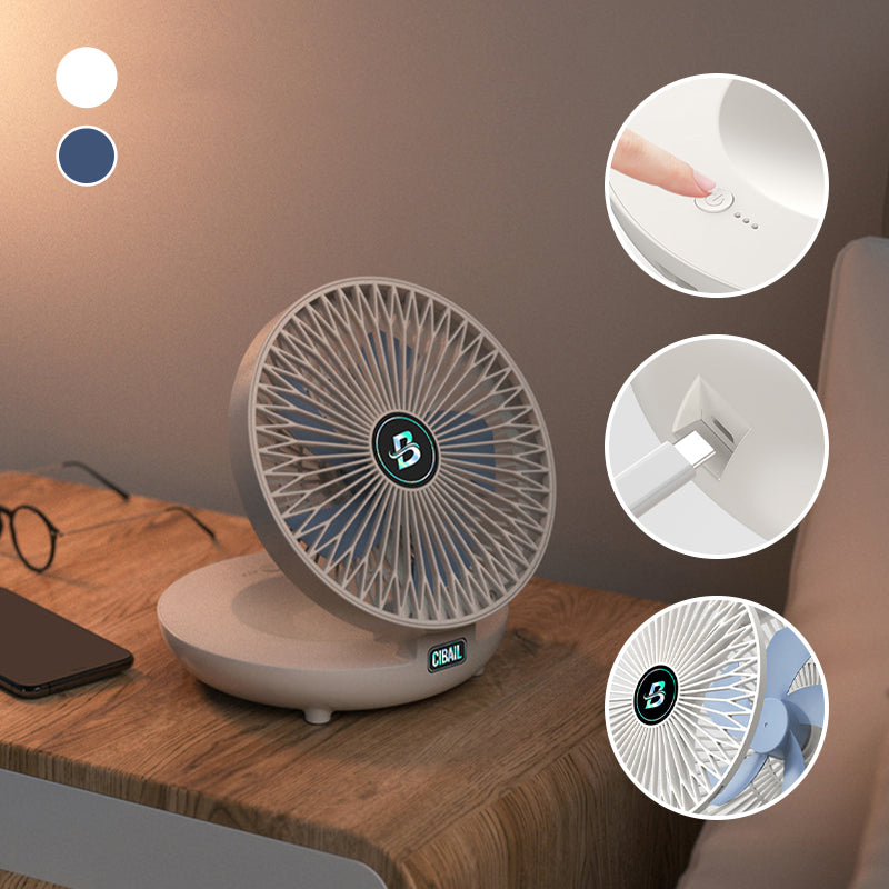 Nastaviteľný a tichý stolový ventilátor
