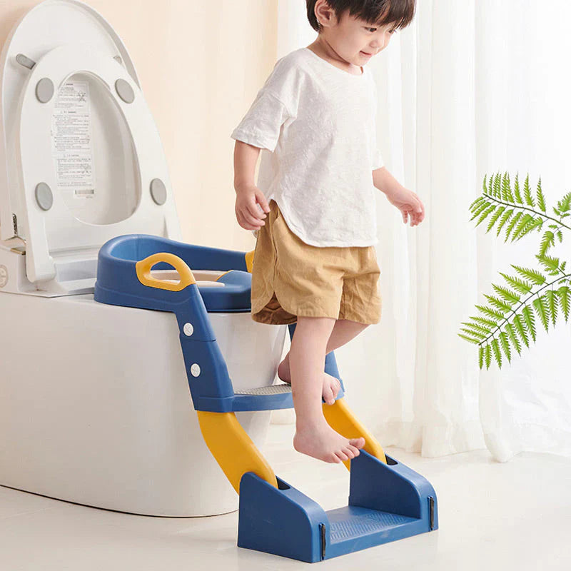 Käytettävä lasten taitettava wc-istuin