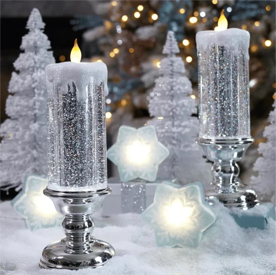 LED-ljus för jul - Festliga och säkra ljus