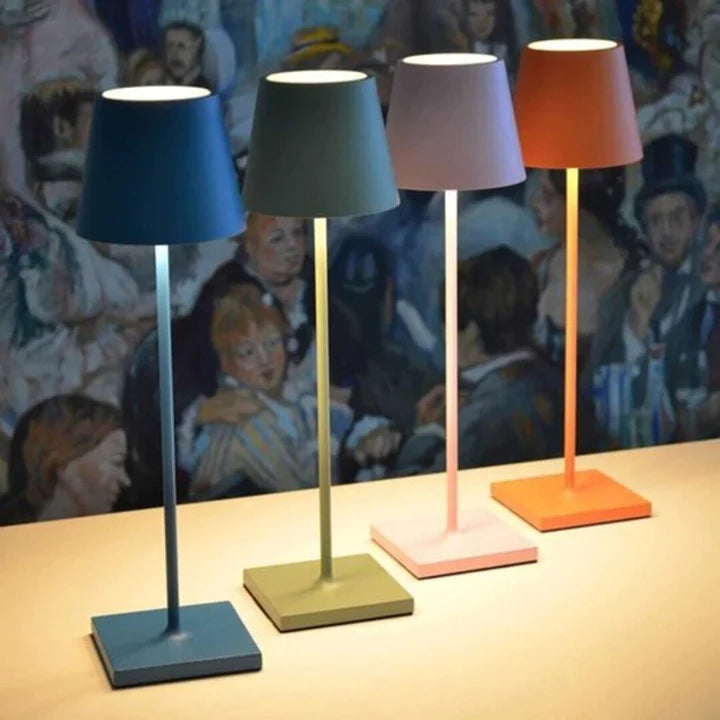مصباح LED لاسلكي قابل للشحن: أناقة وحرية في الإضاءة!