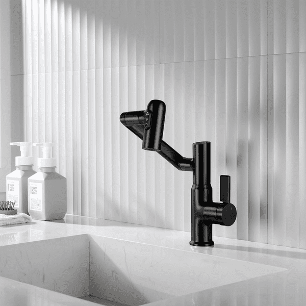 Digital display faucet