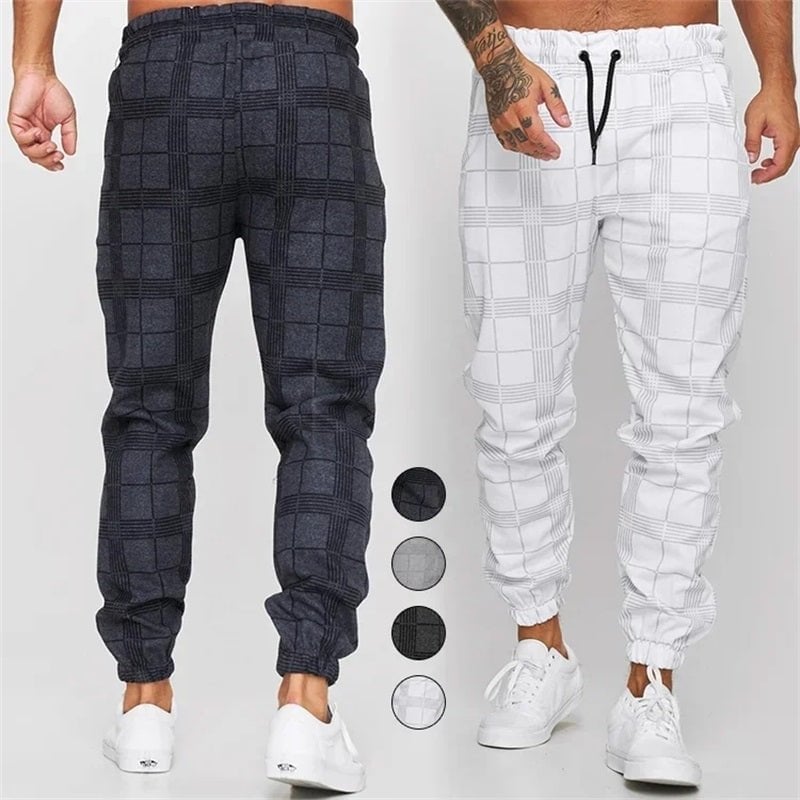 Pantalon à carreaux pour homme : élégance et confort