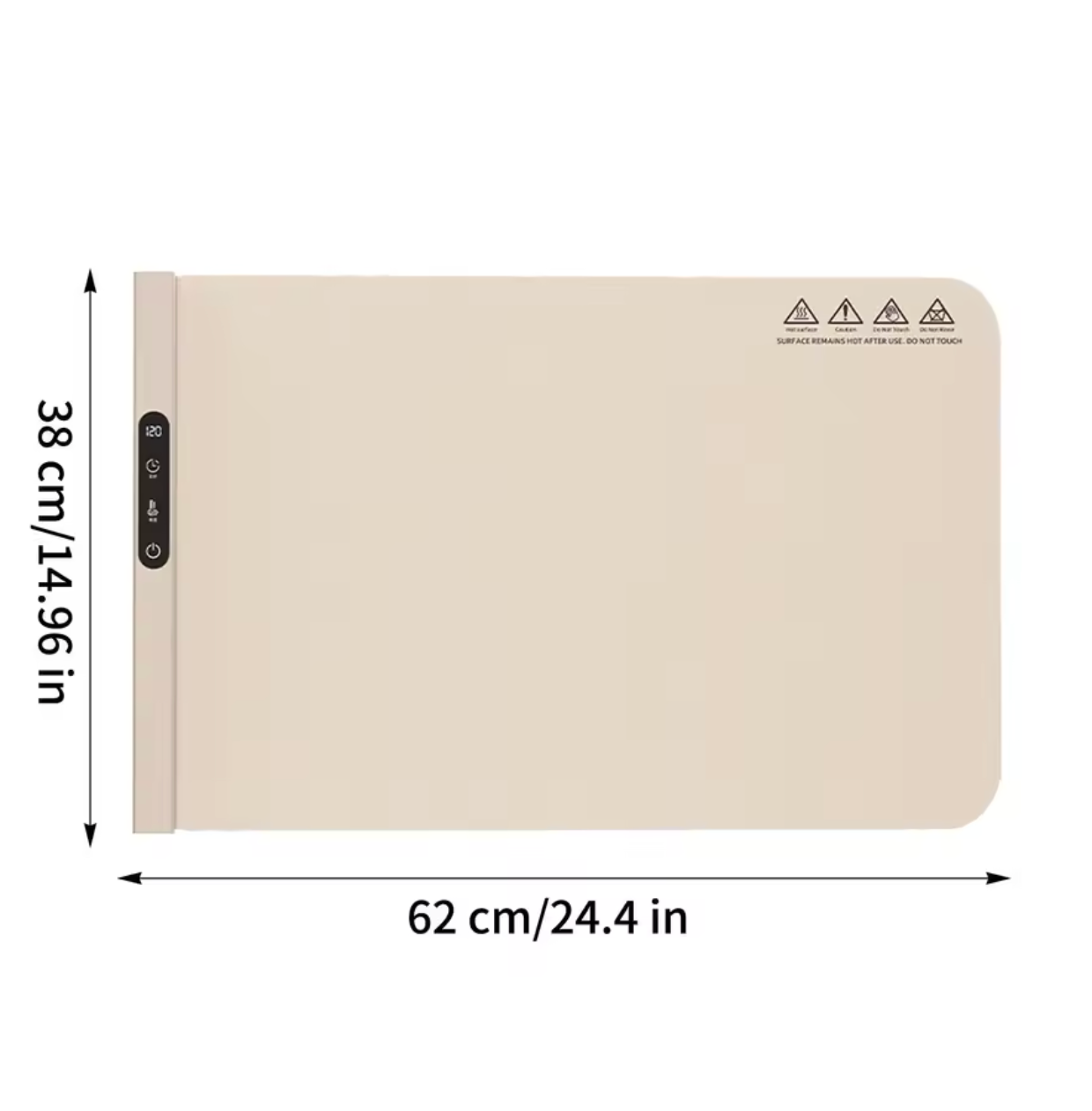 Smart heating plate - Keep your dishes hot for a long time 