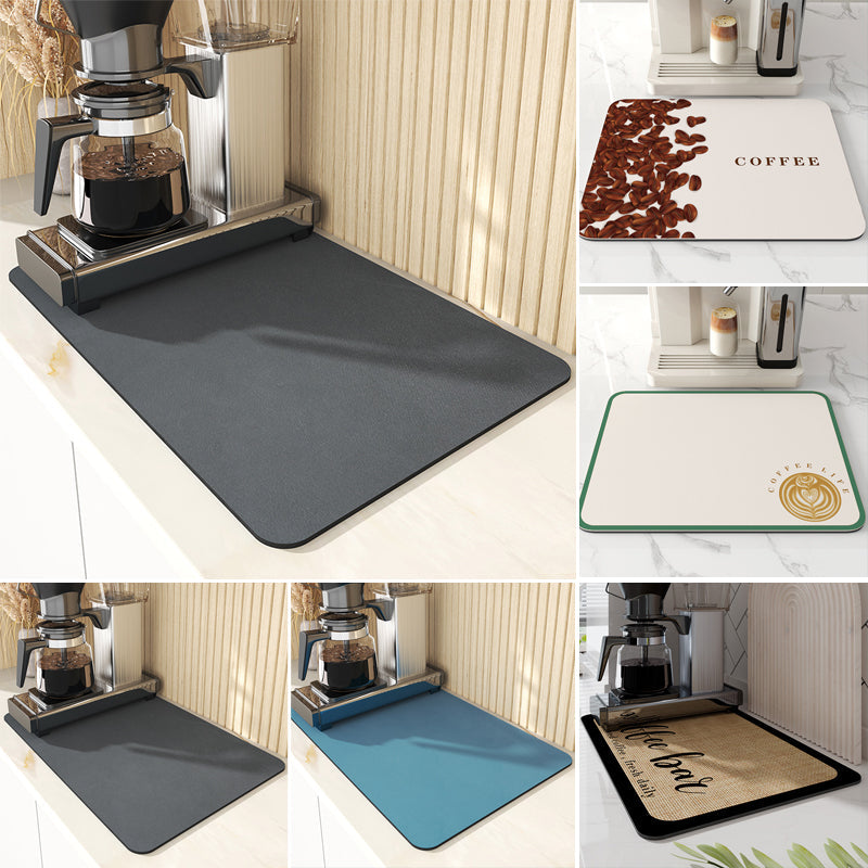 Drainage Mat: Quick Absorption and Clean Kitchen 