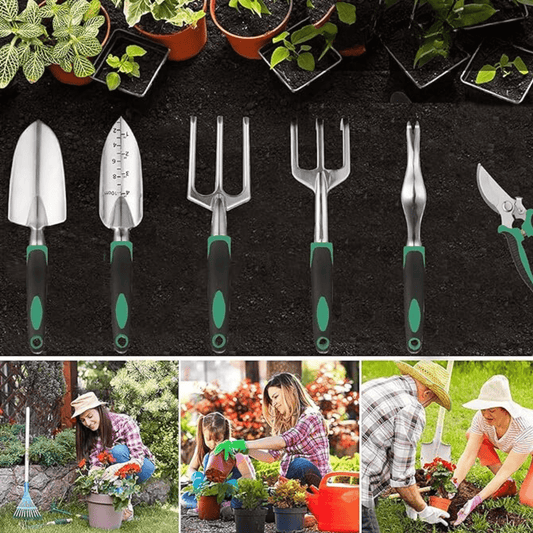 Kompletní souprava profesionálního zahradnictví - 11 nástrojů